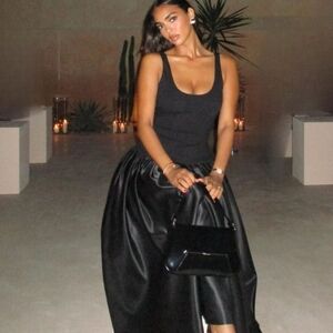 Zara Elegant Black Evening Gown